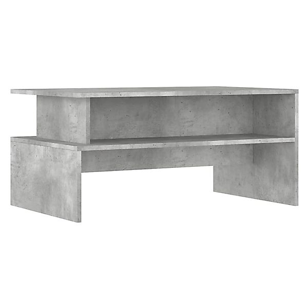 vidaXL Couchtisch Couchtisch Betongrau 90x55x42,5 cm günstig online kaufen