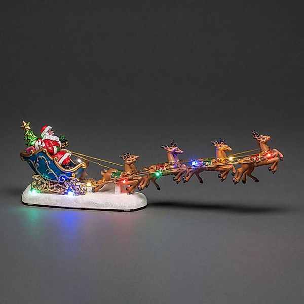 KONSTSMIDE Dekofigur Konstsmide LED Szenerie Weihnachtsmann mit günstig online kaufen