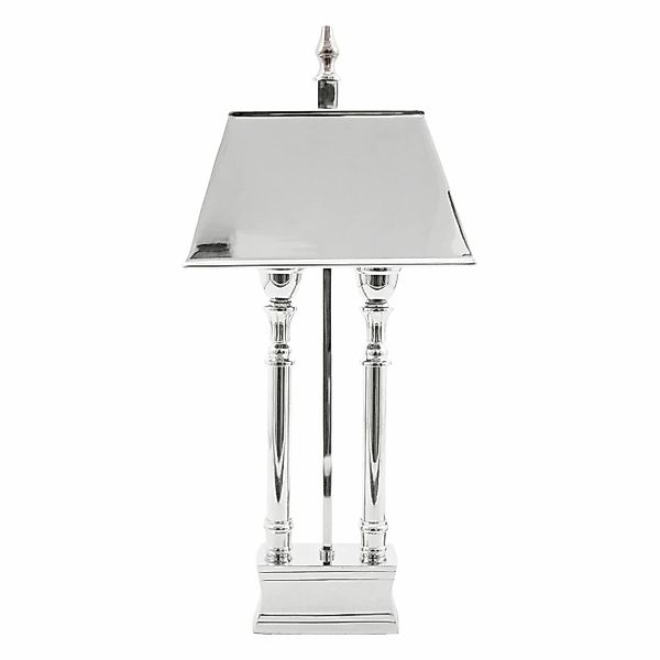 Mirabeau Tischleuchte Tischlampe Pantin silber günstig online kaufen