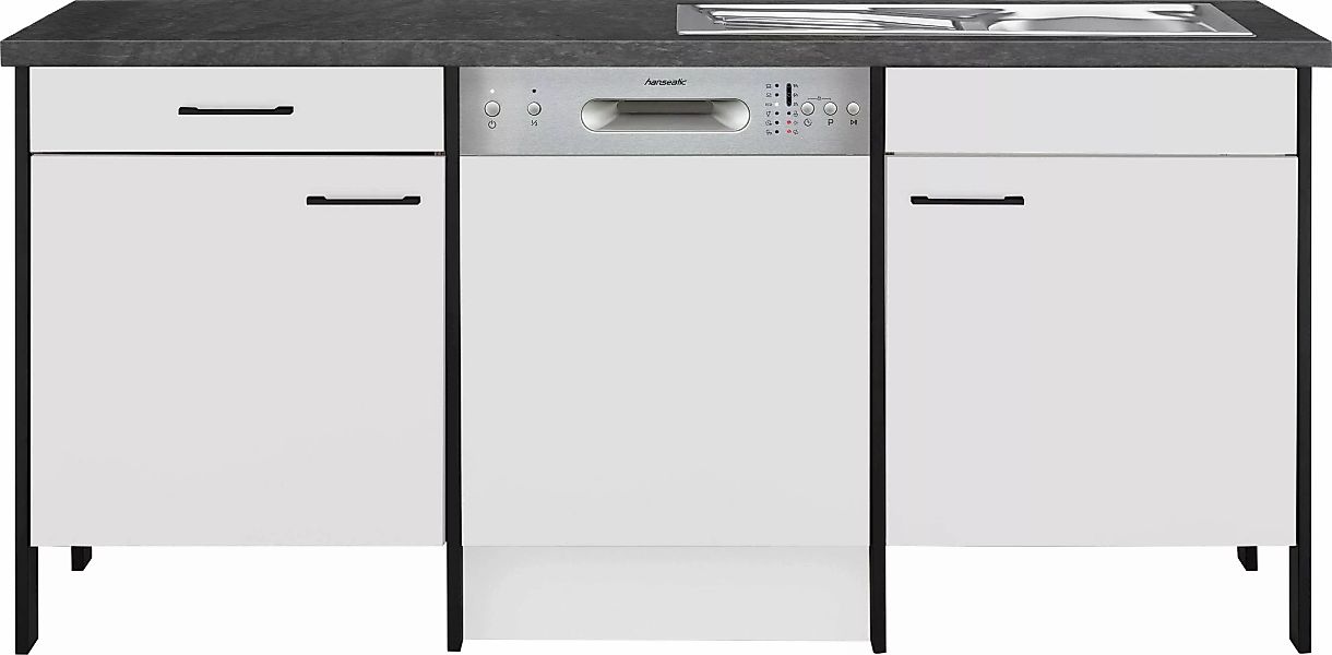 OPTIFIT Spülenschrank "Tokio", 192 cm breit, mit Stahlgestell, mit Vollausz günstig online kaufen