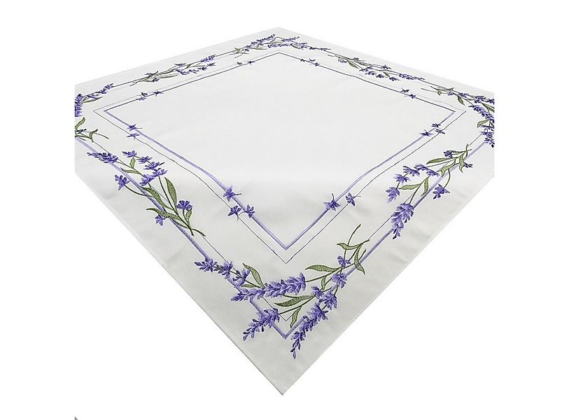 Brilliant Tischdecke Frühling / Bestickt / 85x85cm / Mitteldecke / CY-5535- günstig online kaufen