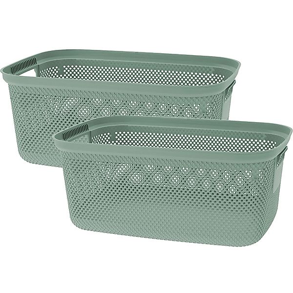 Koopman Wäschekorb Einkaufskorb Wäschewanne Korb Box günstig online kaufen