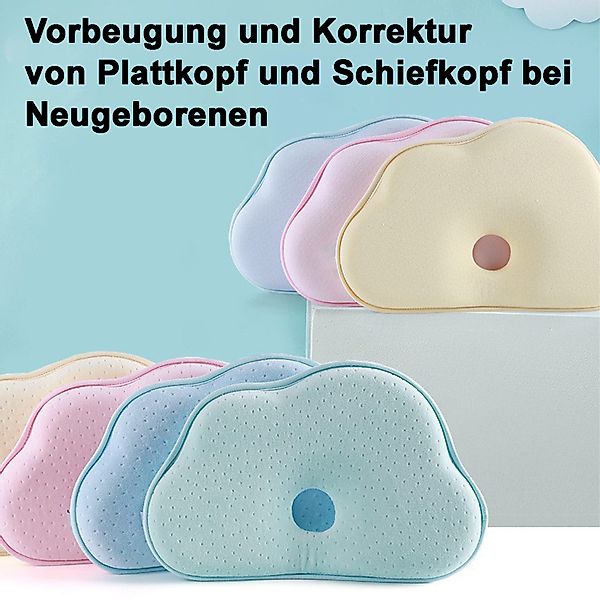 Mutig Babykissen Kopfkissen gegen Plattkopf, Kleinkind günstig online kaufen