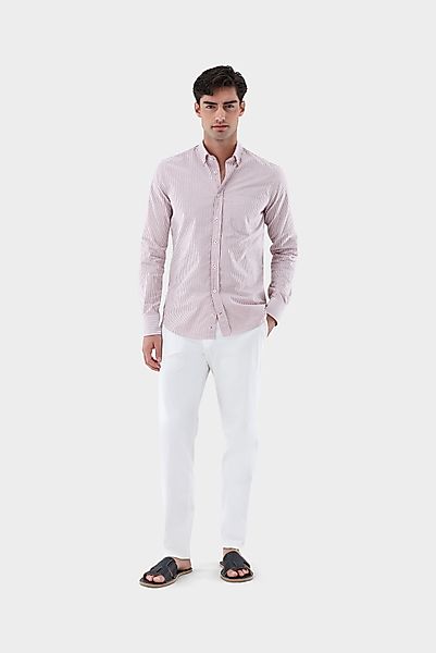 Oxfordhemd gestreift Slim Fit günstig online kaufen