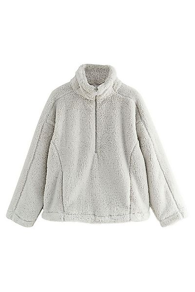 Next Fleecejacke Troyer aus Teddyfell (1-St) günstig online kaufen