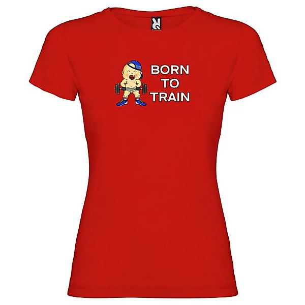 Kruskis Born To Train Kurzärmeliges T-shirt 2XL Red günstig online kaufen