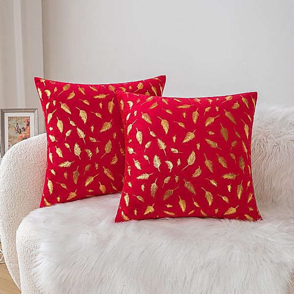 BTTO Kissenbezüge Kissenbezug 1/2St. 45X45cm Doppelseitiges GoldFeder mit R günstig online kaufen