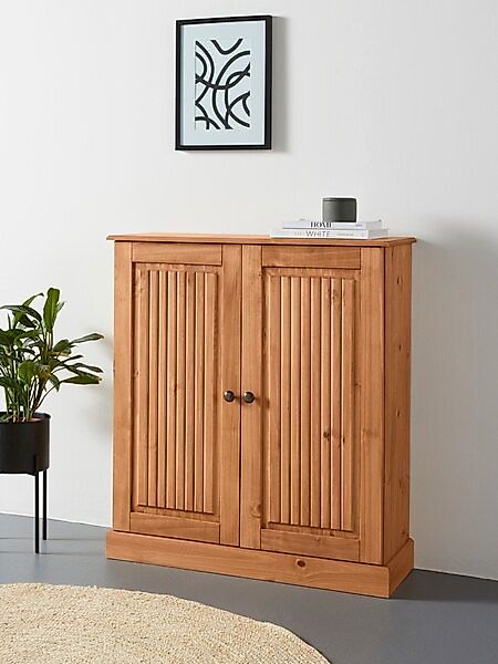 Home affaire Garderobenschrank "Liotta" mit 2 verstellbare Einlegeböden, au günstig online kaufen