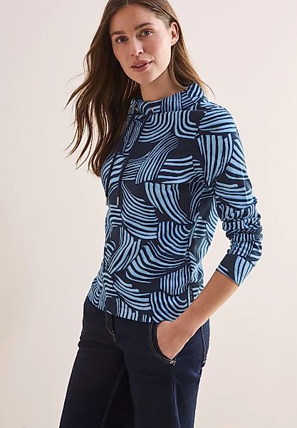 CECIL 3/4-Arm-Shirt mit Streifenmuster günstig online kaufen