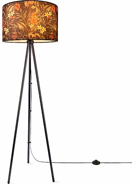 Paco Home Stehlampe »Trina Flower«, Leuchtmittel E27   ohne Leuchtmittel, S günstig online kaufen