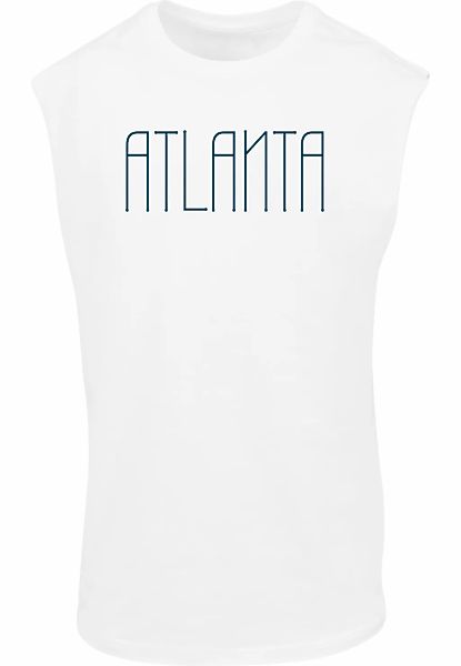 Merchcode Tanktop "Merchcode Atlanta Sleeveless Tee", (1 tlg.) günstig online kaufen