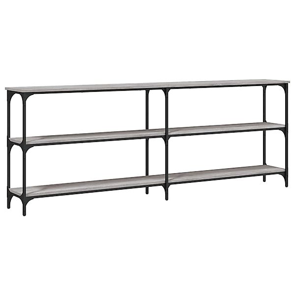vidaXL Beistelltisch Konsolentisch Grau Sonoma 200x29x75 günstig online kaufen