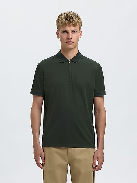 SELECTED HOMME Poloshirt SLHFAVE ZIP SS günstig online kaufen