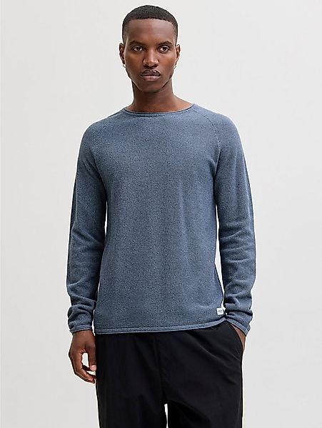 Jack & Jones Rundhalspullover JJEHILL KNIT CREW NECK NOOS Baumwolle, regula günstig online kaufen