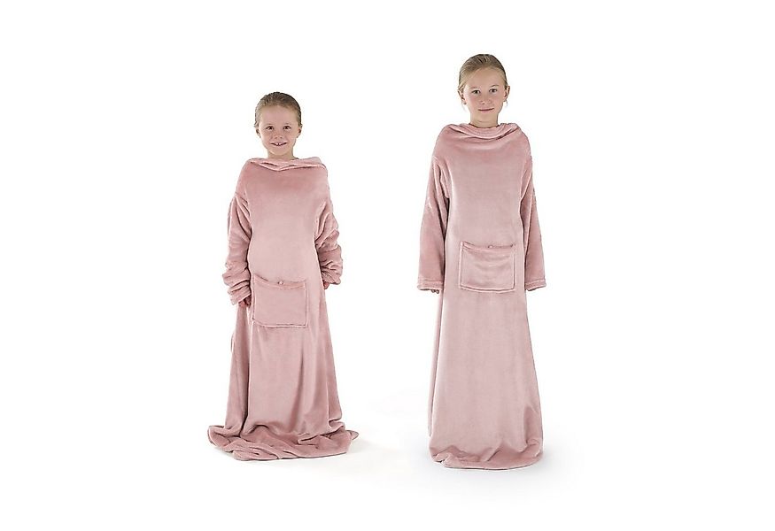 Kinderdecke Ärmeldecke Unisex Kuscheldecke flauschig mit Ärmeln, Blumtal, O günstig online kaufen