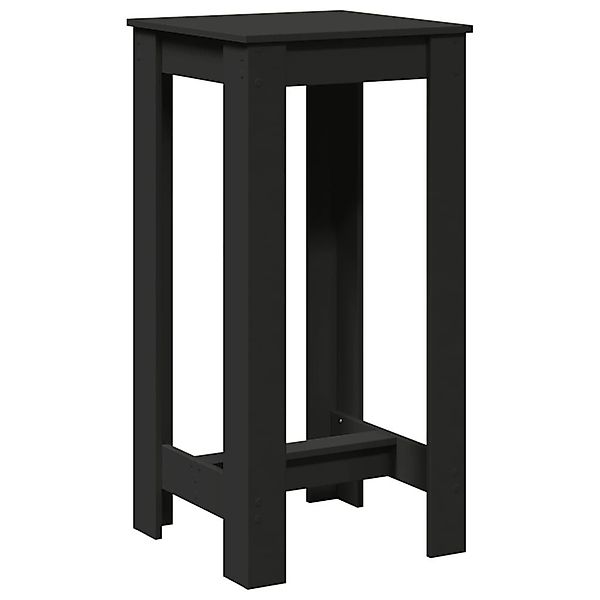 vidaXL Esstisch Bartisch Schwarz 51x50x103,5 cm günstig online kaufen