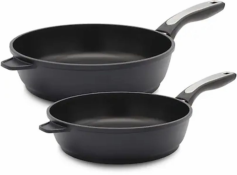Krüger Pfannen-Set »Delta« Aluminiumguss Set, 2 Stk. tlg. Ø 24/28 cm, Induk günstig online kaufen