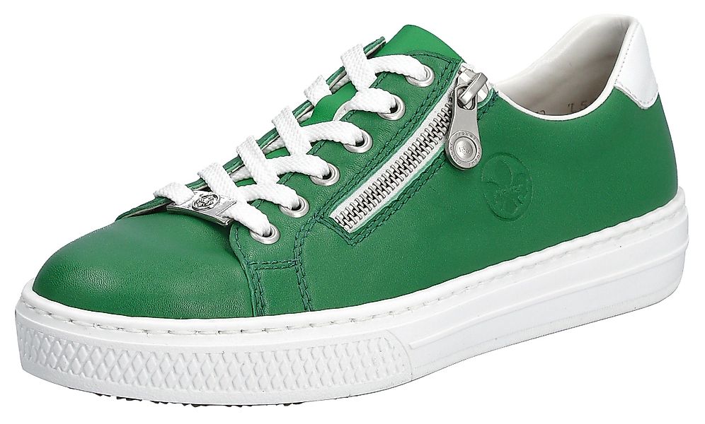 Rieker Plateausneaker mit seitlichem Reißverschluss, Freizeitschuh, günstig online kaufen