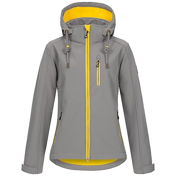 ankerglut Softshelljacke "ankerglutfreude WMN" mit abnehmbarer Kapuze günstig online kaufen