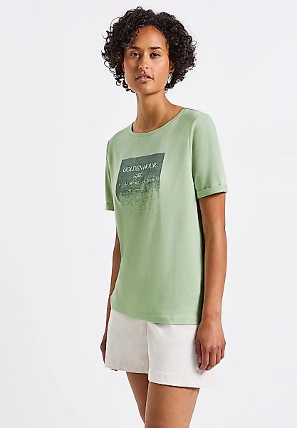 STREET ONE T-Shirt, mit U-Boot-Ausschnitt günstig online kaufen
