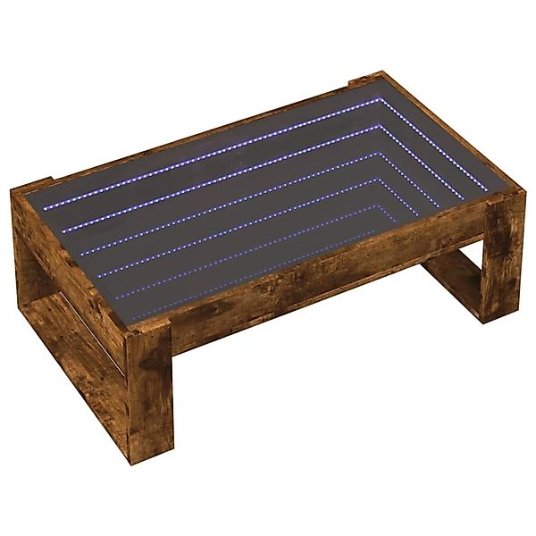vidaXL Couchtisch mit Infinity-LED Räuchereiche 90x53x30 cm 847641 günstig online kaufen