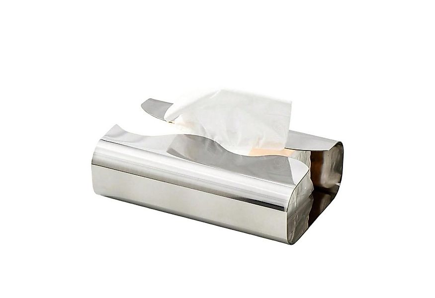 BlingBin Papiertuchbox Tücherbox, Gebogene Tissue-Box aus Edelstahl, Kosmet günstig online kaufen