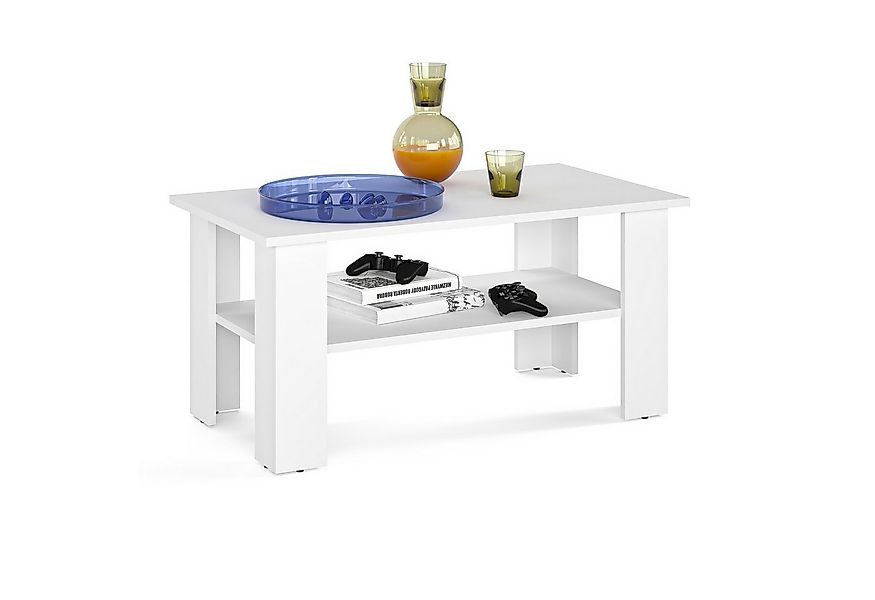 KOMTO Couchtisch Wohnzimmertisch Modern Couchtisch Holz Coffee Table Tisch günstig online kaufen