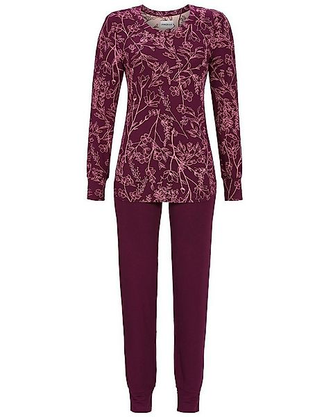 Ringella Pyjama RINGELLA Pyjama mit Strickbündchen 'Floraldessin' günstig online kaufen