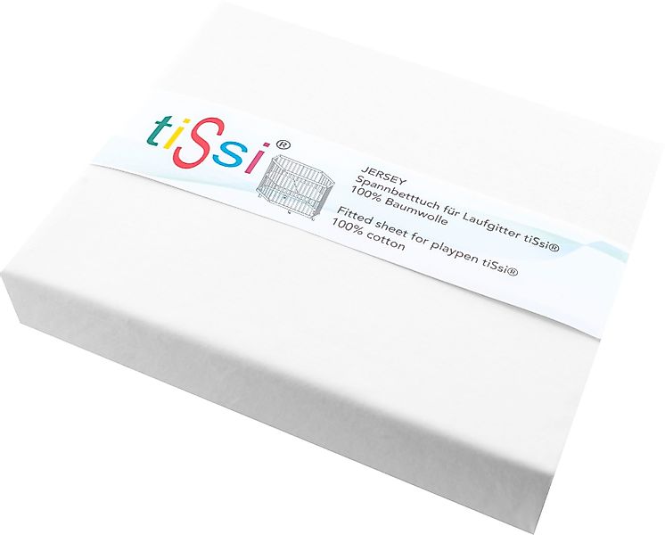 tiSsi® Spannbettlaken Jersey Laufstall, Jersey, Gummizug: günstig online kaufen
