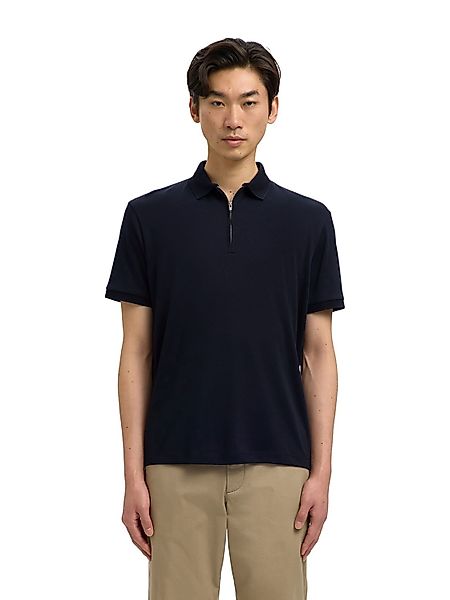 Selected Homme Herren Poloshirt SLMFAVE ZIP SS - Regular Fit günstig online kaufen