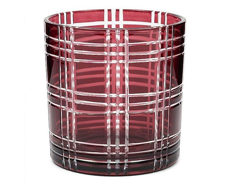 Rivièra Maison Windlicht Teelichthalter Tartan Karomuster Votive (12cm) günstig online kaufen
