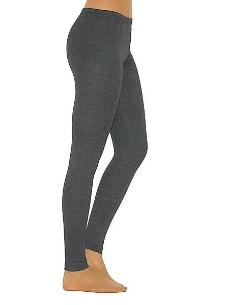 YESET Leggings Thermo Leggings lang Hose Damen Fleece Gamaschen dunkelgrau günstig online kaufen