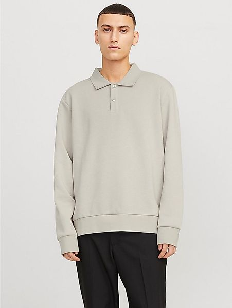 Jack & Jones Sweatshirt JJEBRADLEY SWEAT POLO NOOS günstig online kaufen