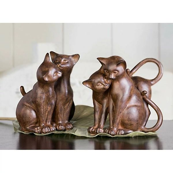 Design-Skulpturen-Set Katzenpaar | 4er Set günstig online kaufen