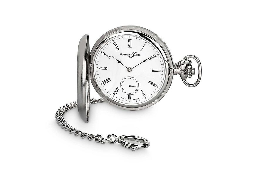 Hermann Jäckle Taschenuhr "Triberg" Handaufzug, Mineralglas, inkl. Kette & günstig online kaufen
