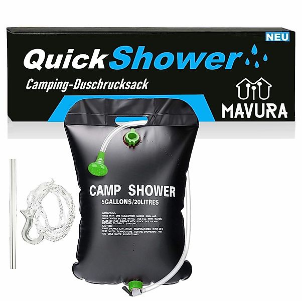 MAVURA Gartendusche QuickShower Campingdusche Mobile Camping günstig online kaufen