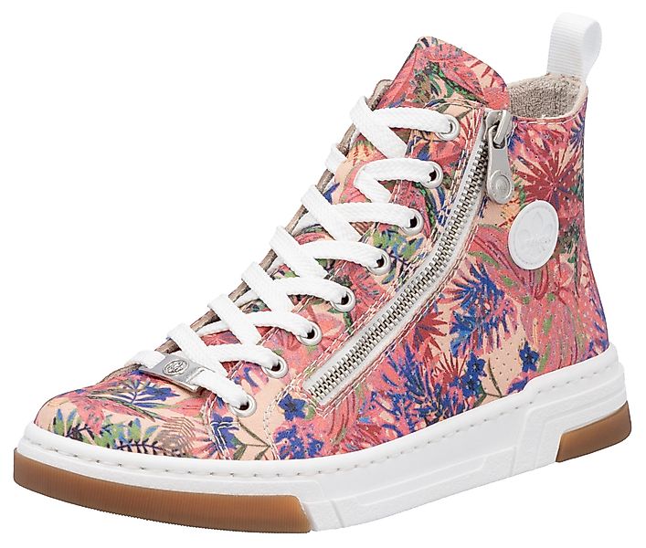 Rieker Sneaker, High Top-Sneaker, Freizeitschuh, Schnürschuh günstig online kaufen