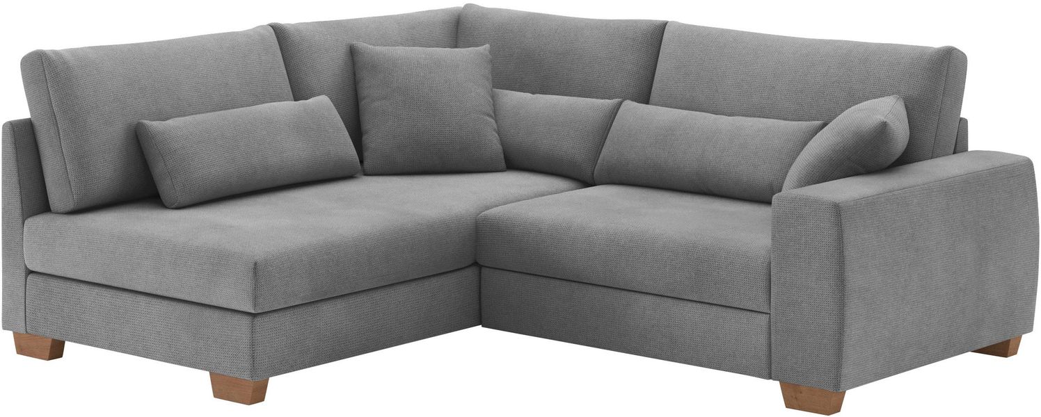 Mr. Couch Ecksofa "Hilla L-Form, bis 140 kg belastbar" mit Taschenfederkern günstig online kaufen