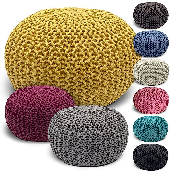 Casamia Pouf Pouf Ø 55 o. günstig online kaufen