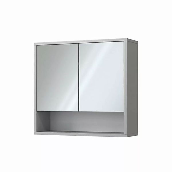 Vicco Badezimmerspiegelschrank Spiegelschrank ELIZA Grau günstig online kaufen