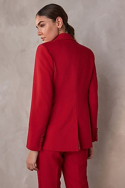 Next Jackenblazer Tailored Fit einreihiges Smokingsakko (1-tlg) günstig online kaufen