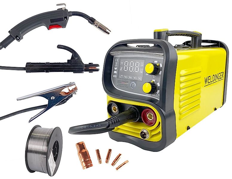 WELDINGER Fülldrahtschweißgerät ME 130 mini Flux IGBT Schweißgerät, 20,00 - günstig online kaufen