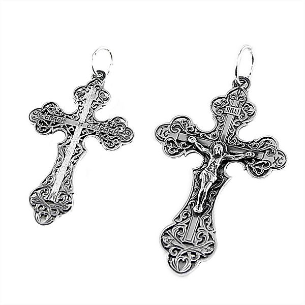 NKlaus Kreuzanhänger Kettenanhänger Jesus Kreuz 925 günstig online kaufen