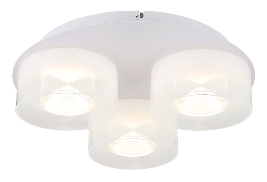 GLOBO LIGHTING LED Deckenleuchte »BELINDA« LED-Modul 1 Stk. Tageslichtweiß günstig online kaufen