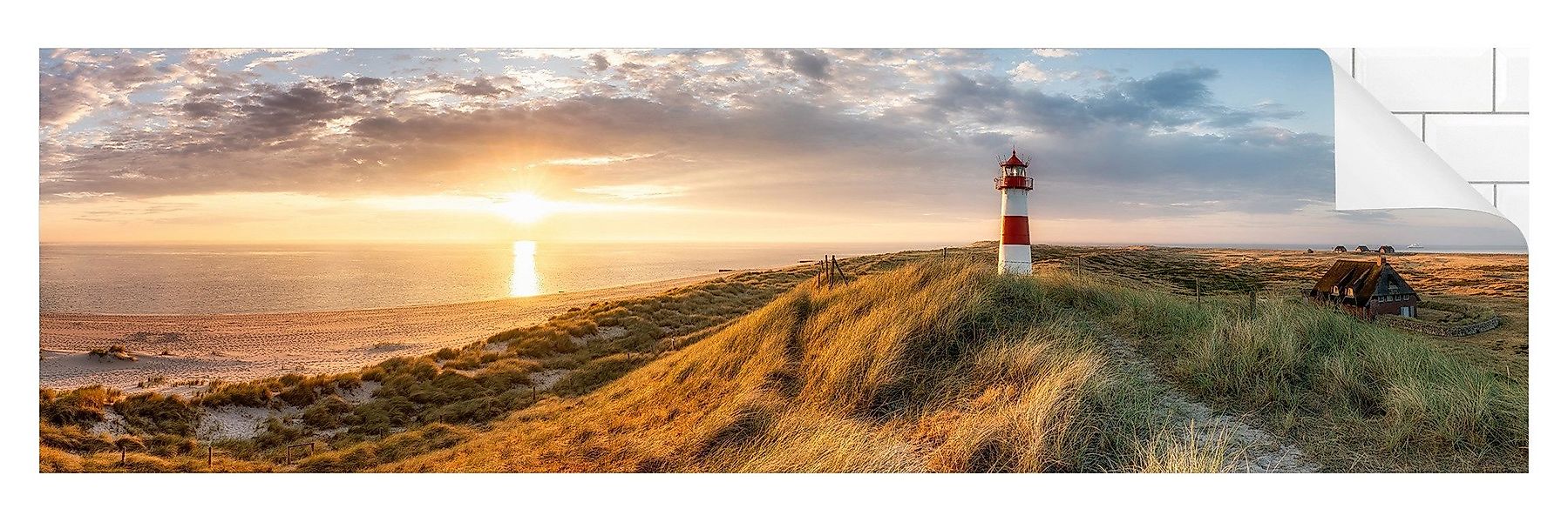 Bilderdepot24 Badrückwand beige fugenlose Wandverkleidung Bad günstig online kaufen