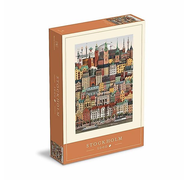 Martin Schwartz Puzzle Stockholm 50 x 70 cm, 1000 Puzzleteile günstig online kaufen
