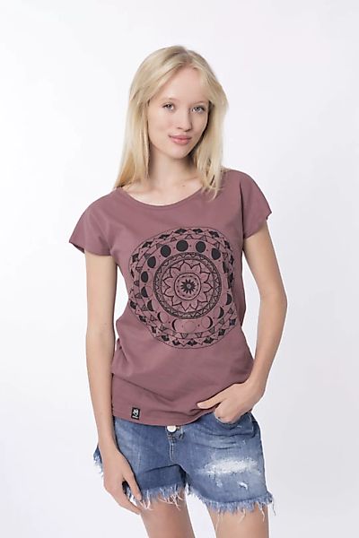 Bio T-shirt "Lea Inner Circle Mauve" günstig online kaufen
