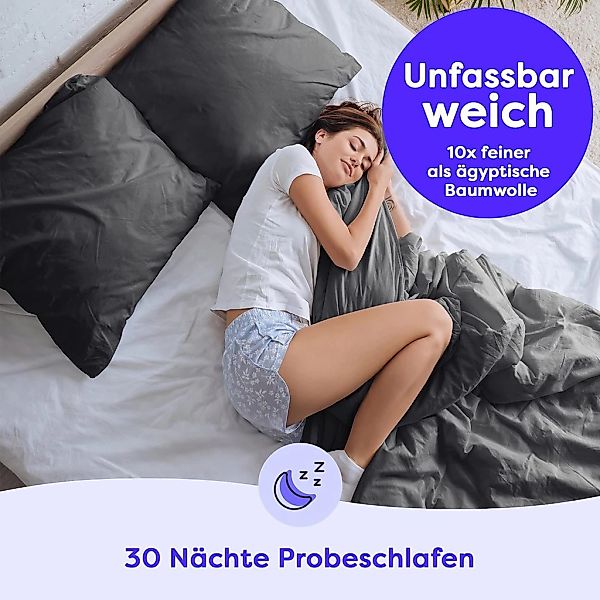 Wolkenfeld Bettwäsche "Wolkenfeld Bettwäsche Allergiker Bettwäsche, unfassb günstig online kaufen