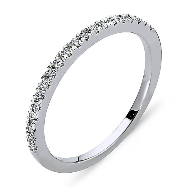 EinStein Diamant Verlobungsring Vorsteckring Diamant halbrund günstig online kaufen