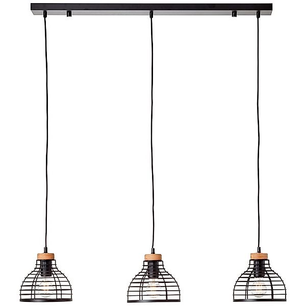 Brilliant Pendelleuchte »Avia«, 3 flammig, Leuchtmittel E27   ohne Leuchtmi günstig online kaufen